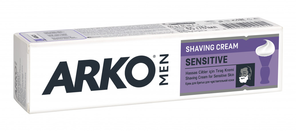 Arco men крем для бритья 65 мл sensitive  508150