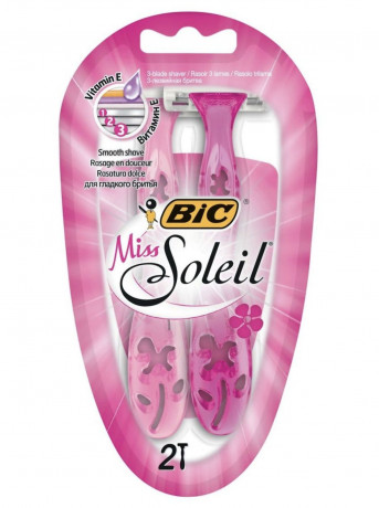 Bic Miss Soleil одноразовые станки для бритья 2 шт