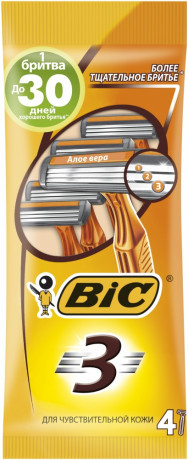 Bic Станки для бритья 4шт 3 лезвия