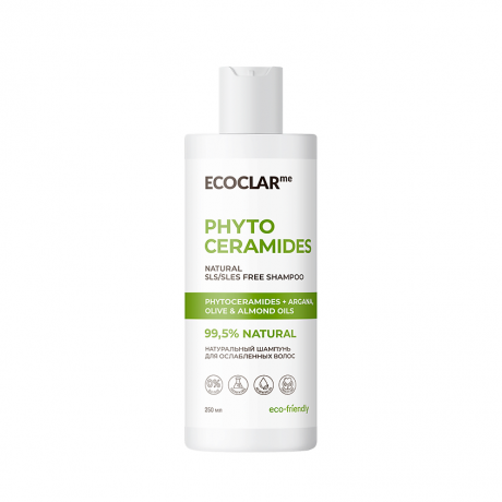 ECOCLARme Натуральный шампунь с эффектом увлажнения для нормальных волос 250мл
