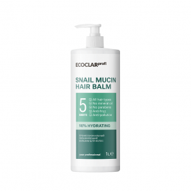 Ecoclar profi проф. увл. бальзам для волос Snail Mucin 1л