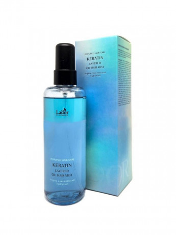 Корея ориг. Lador Keratin Layered oil mist 130ml эссенция для волос