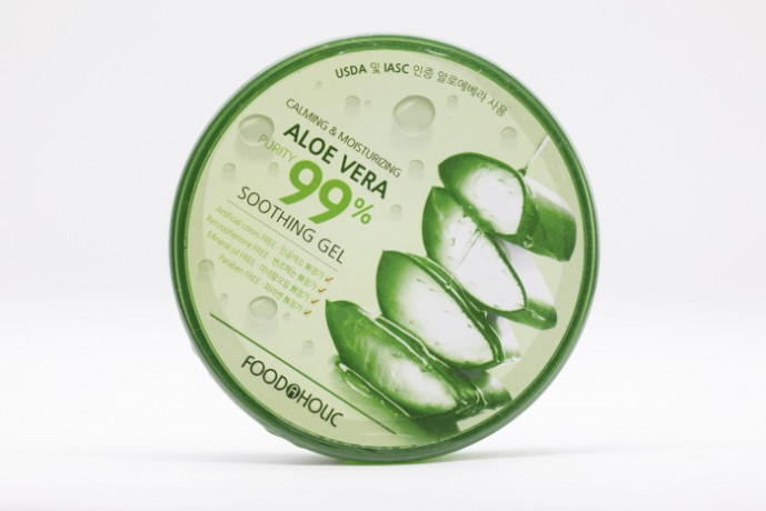 Корея ориг. Гель для тела успокаивающий Foodaholic Aloe vera 300ml