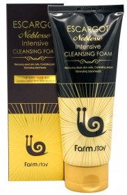 Корея ориг. Farm Stay Escargot  Noblesse Intensive Cleansing foam 180 ml