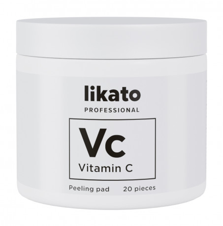 LIKATO professional Пилинг-пэды для совершенной кожи с AHА - кислотами и витамином С 80 мл (STD)