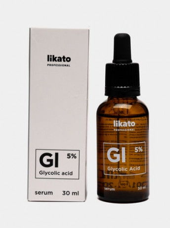 LIKATO professional Концентрированная сыворотка- корректор с гликолевой кислотой 5% 30 мл (STD)
