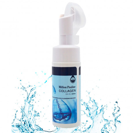 Million Pauline Пенка для умывания с щеточкой hyaluronic acid без коробки