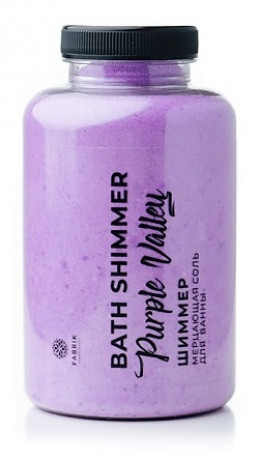 Fabrik Мерцающая соль для ванн Шиммер Bath Shimmer 550г в асс
